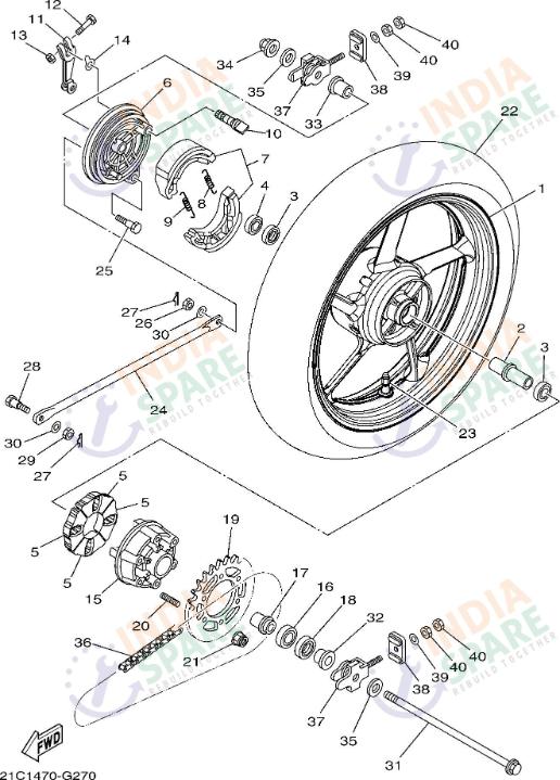 REAR WHEEL